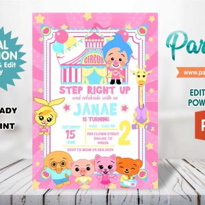 Plim Plim Girl 02 Editable in Powerpoint